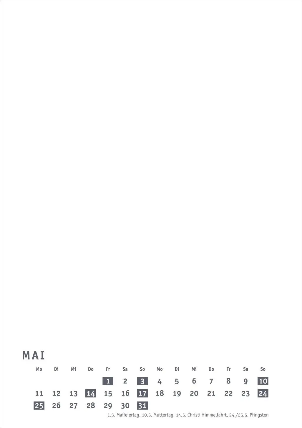 Bild: 9783756412150 | Premium-Bastelkalender weiß A4 2026 | Kalender | Spiralbindung | 14 S.