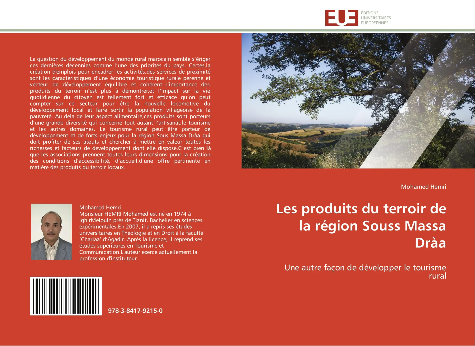 Cover: 9783841792150 | Les produits du terroir de la région Souss Massa Dràa | Mohamed Hemri