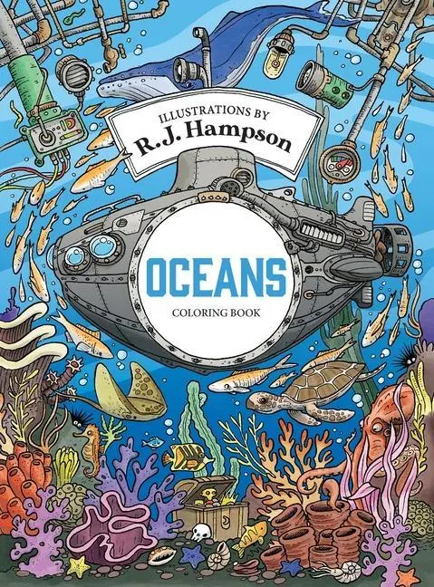 Cover: 9781922472250 | Oceans Coloring Book | R. J. Hampson | Buch | Englisch | 2023
