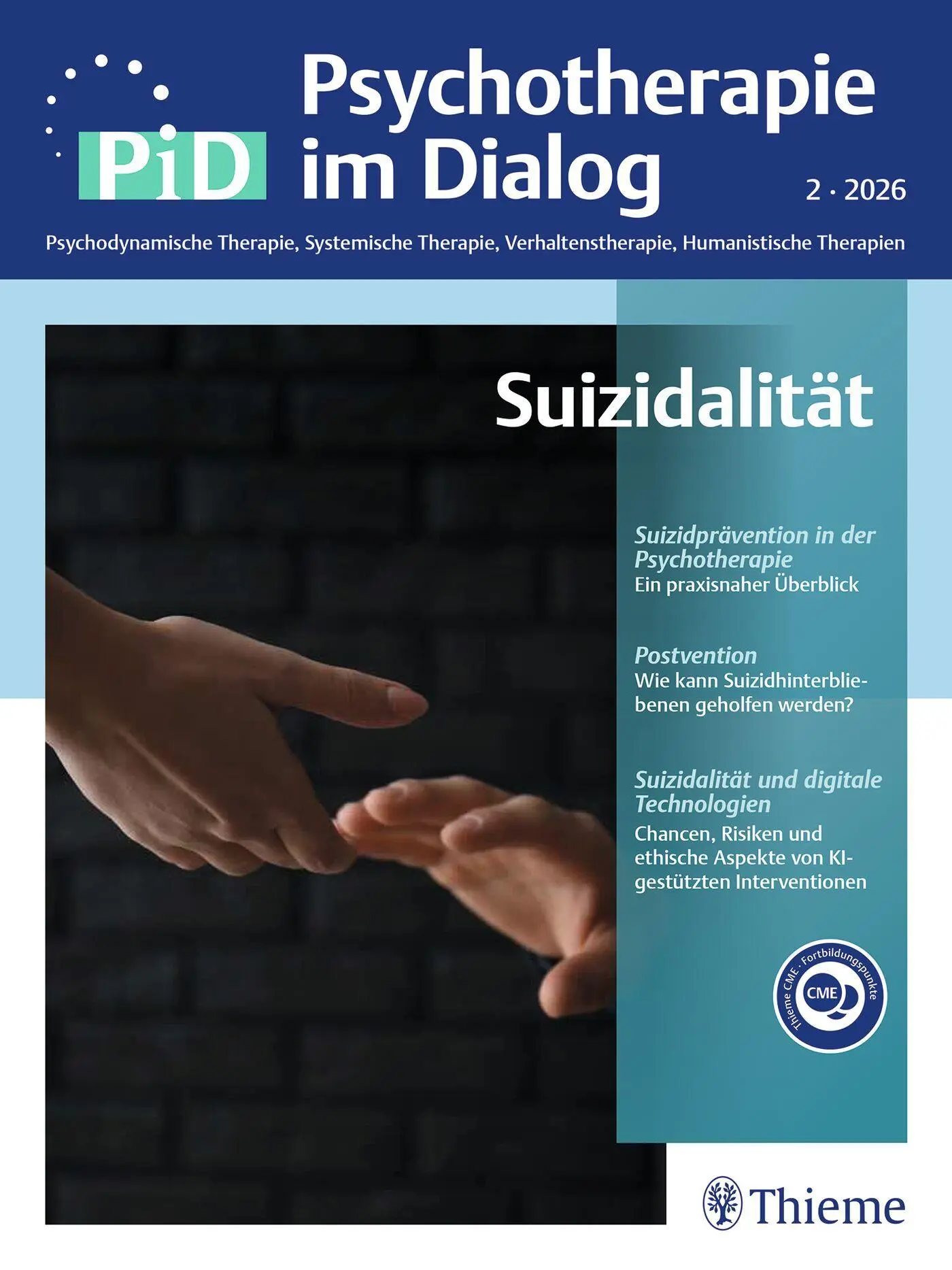 Cover: 9783132462250 | Suizidalität | PiD - Psychotherapie im Dialog | Taschenbuch | 110 S.