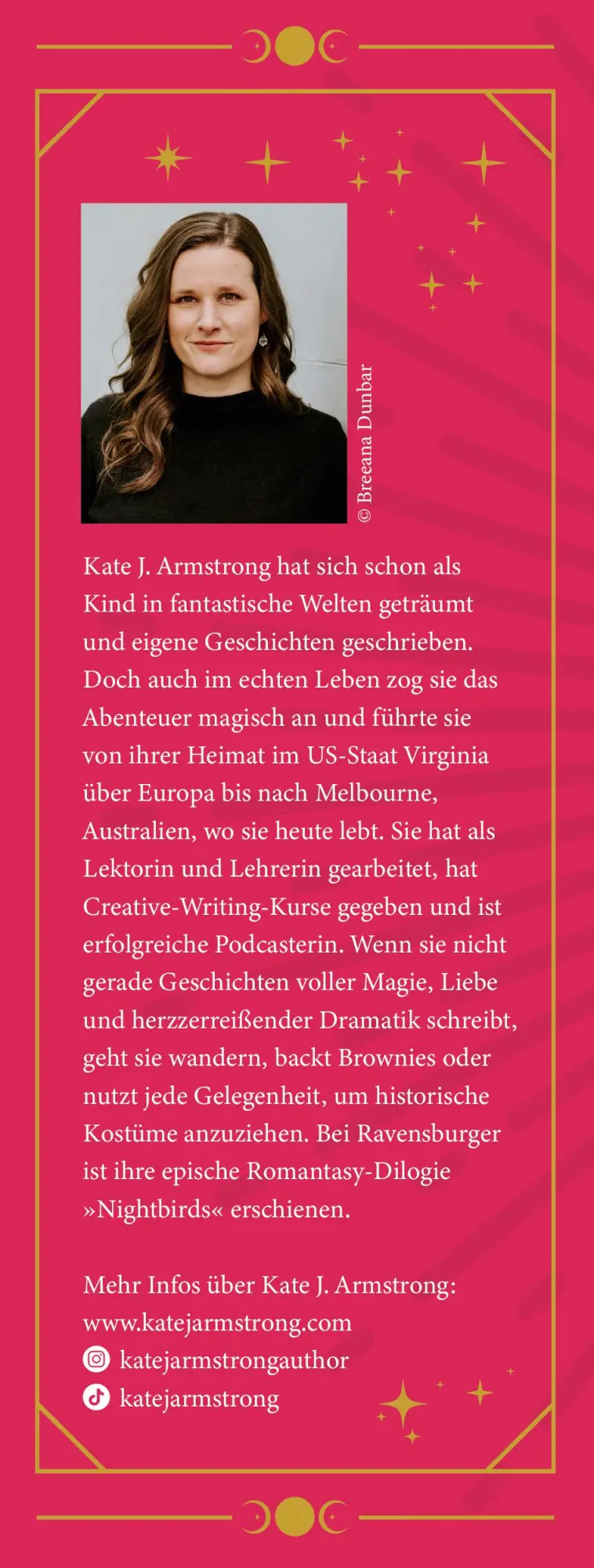 Bild: 9783473402250 | Nightbirds, Band 2 - Das Herz des Goldfinken | Kate J. Armstrong