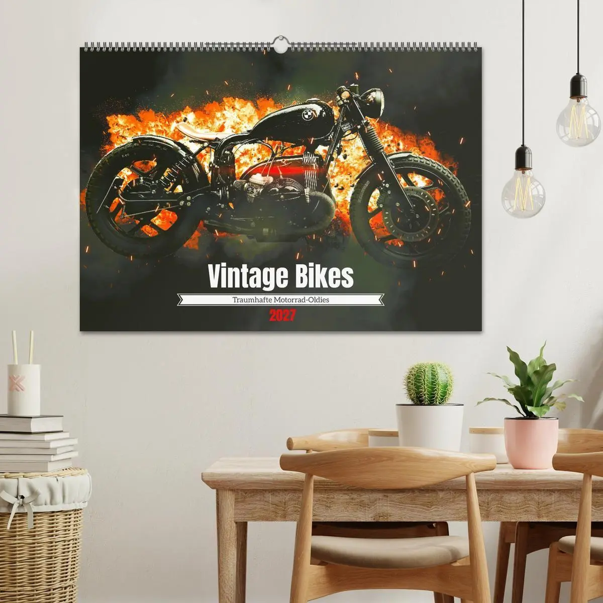 Bild: 9783569392250 | Vintage Bikes. Traumhafte Motorrad-Oldies (Wandkalender 2027 DIN A2...