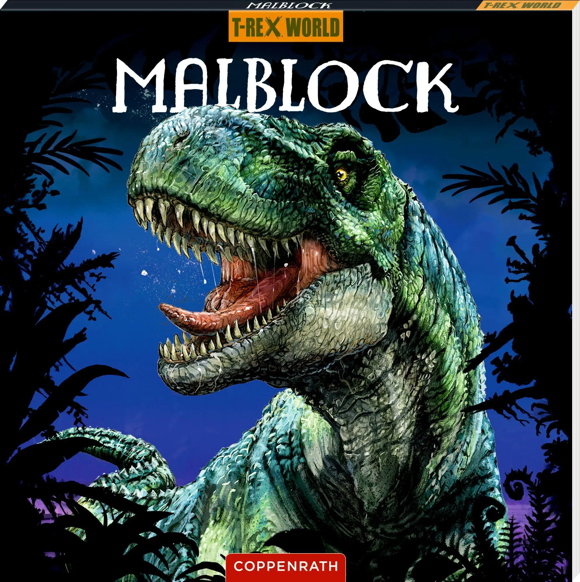 Cover: 9783649652250 | Malblock | 32 saurierstarke Motive (T-Rex World) | Raimund Frey | Buch