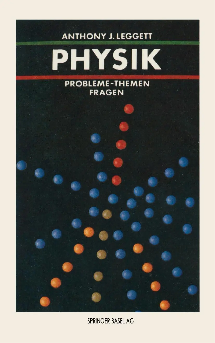 Cover: 9783764322250 | Physik | Probleme - Themen - Fragen | A. J. Legett | Taschenbuch
