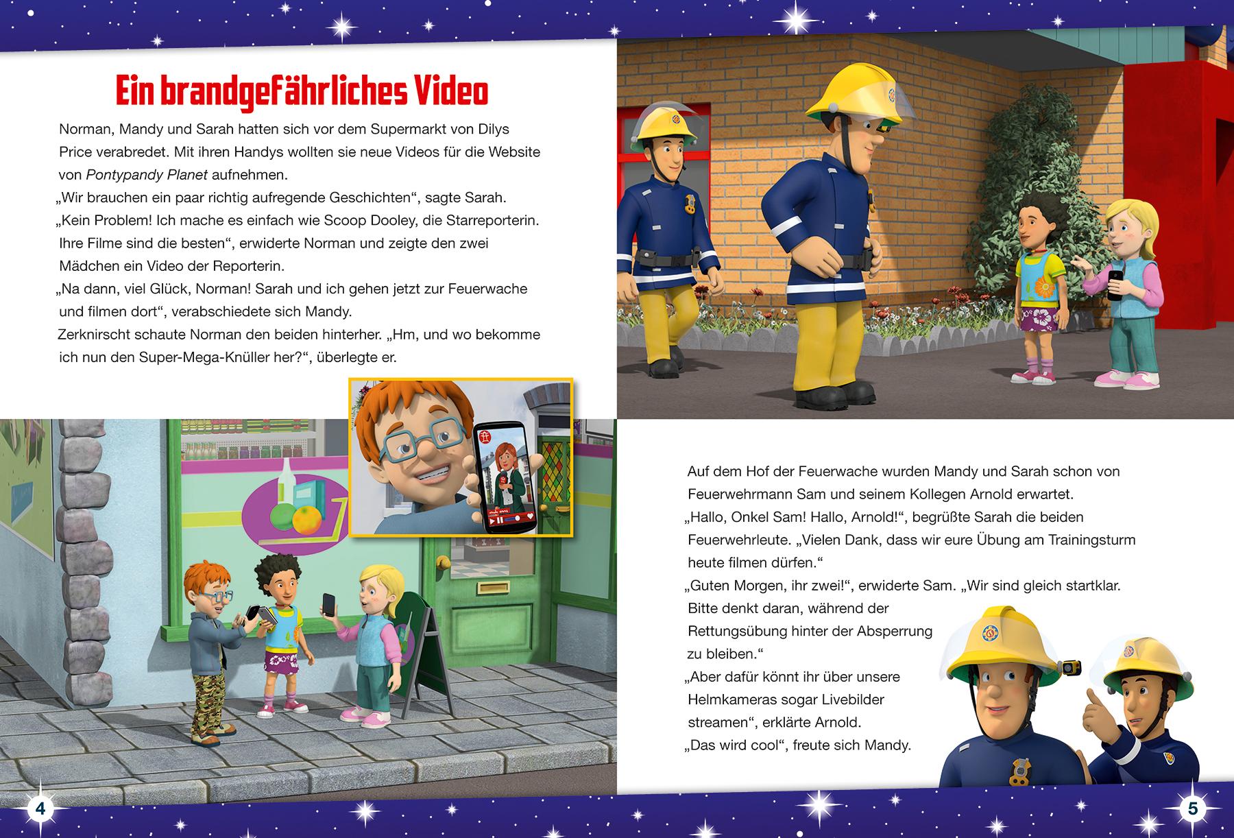 Bild: 9783833242250 | Feuerwehrmann Sam: Neue Geschichten zur Guten Nacht | Geschichtenbuch