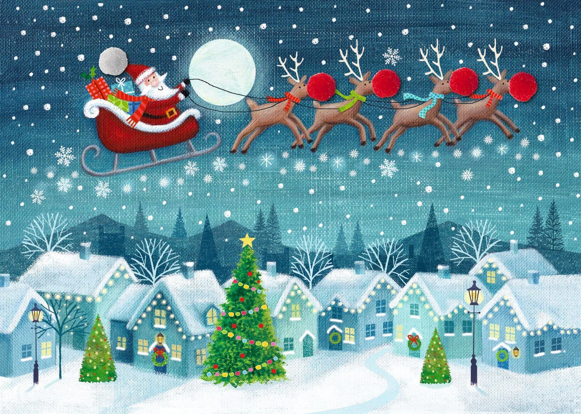 Bild: 4050003972350 | Mini-Adventskalender - Fröhlicher Advent | Joanne Cave | Kalender