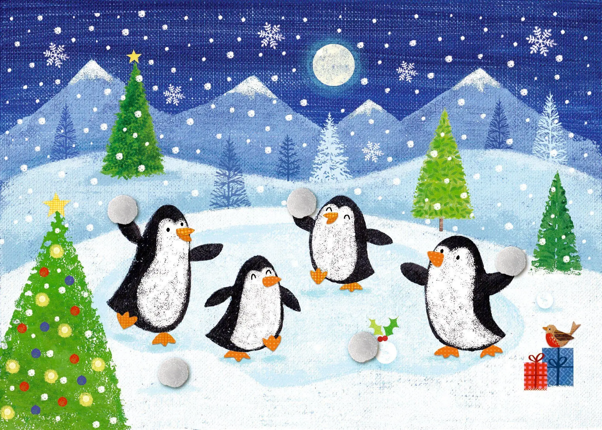 Bild: 4050003972350 | Mini-Adventskalender - Fröhlicher Advent | Joanne Cave | Kalender