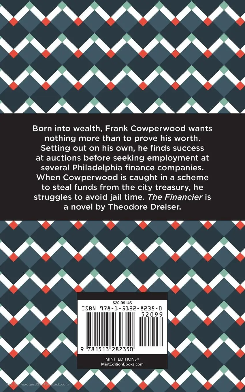 Rückseite: 9781513282350 | The Financier | Theodore Dreiser | Taschenbuch | Englisch | 2021