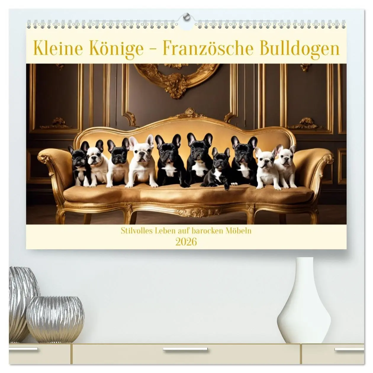 Cover: 9783457412350 | Kleine Könige - Französische Bulldoggen (hochwertiger Premium...