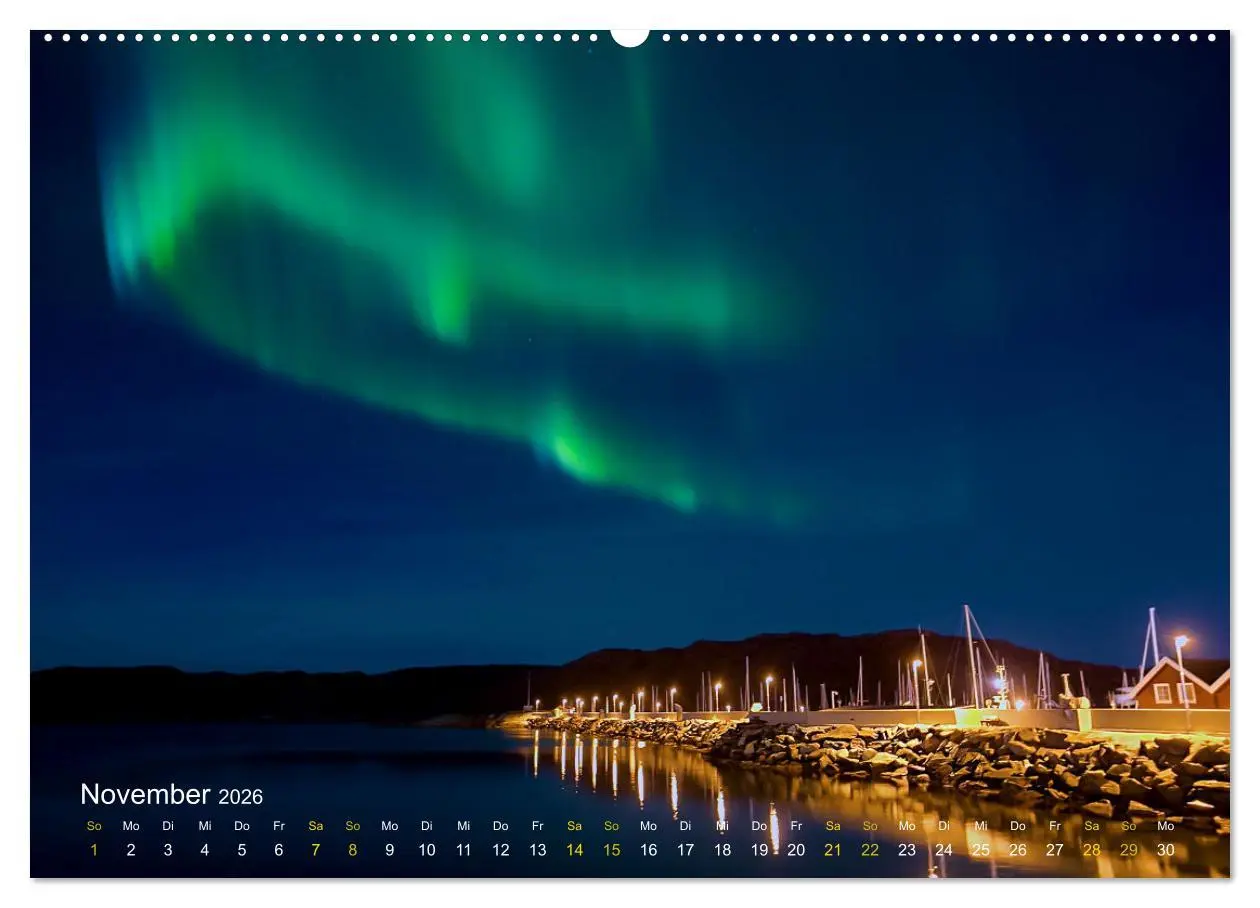 Bild: 9783457652350 | Magische Polarlichter der Erde (Wandkalender 2026 DIN A2 quer),...