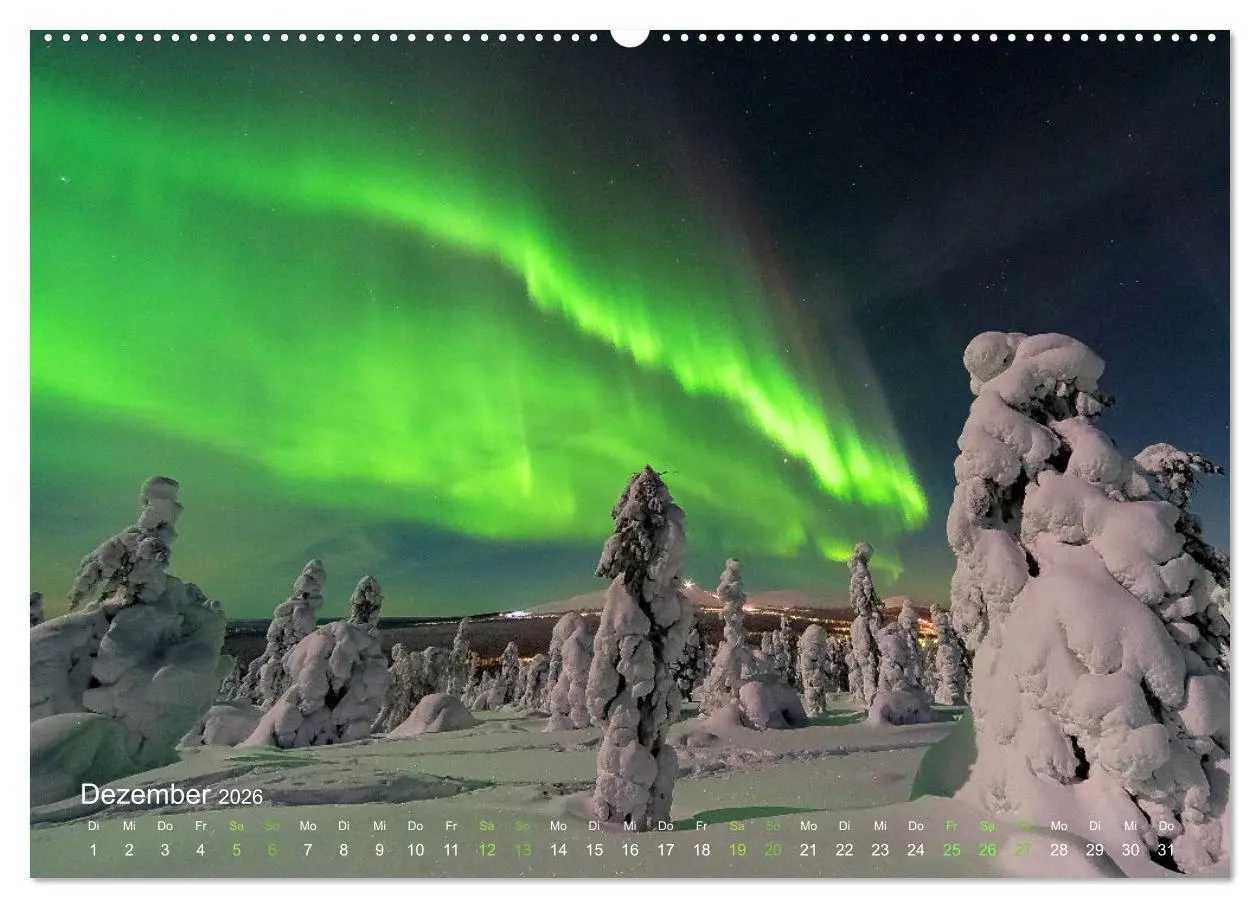 Bild: 9783457652350 | Magische Polarlichter der Erde (Wandkalender 2026 DIN A2 quer),...