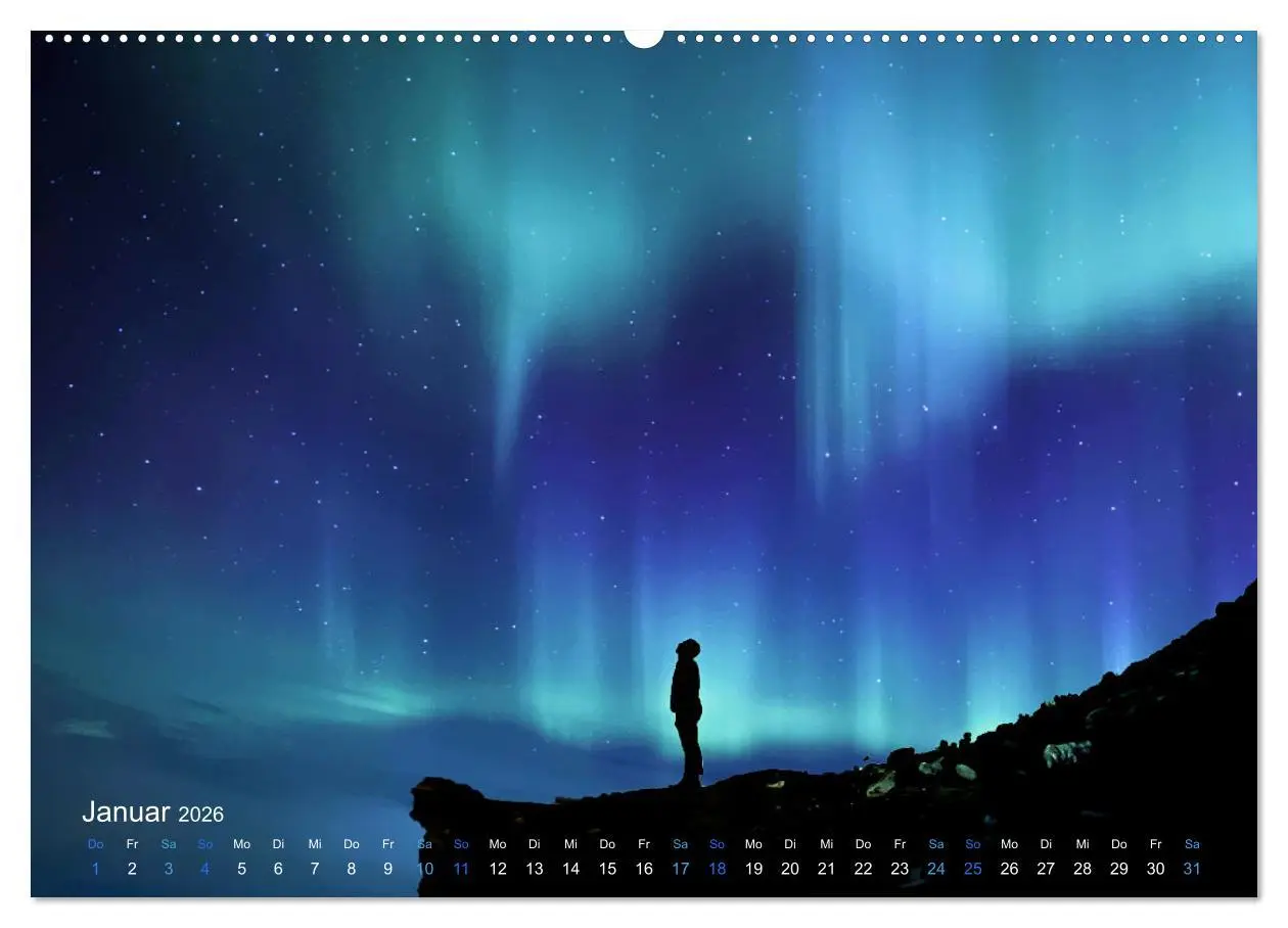 Bild: 9783457652350 | Magische Polarlichter der Erde (Wandkalender 2026 DIN A2 quer),...