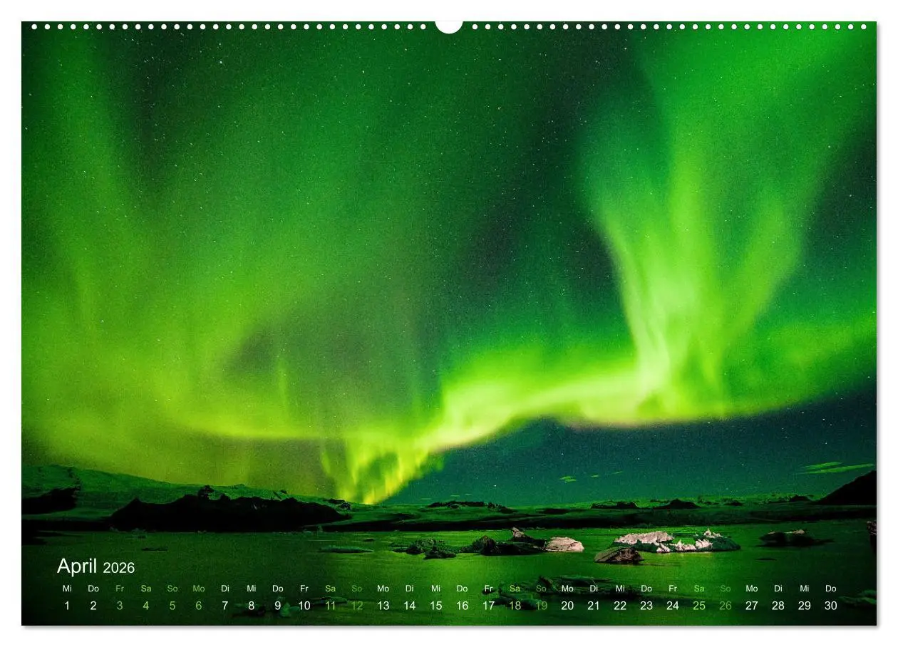 Bild: 9783457652350 | Magische Polarlichter der Erde (Wandkalender 2026 DIN A2 quer),...
