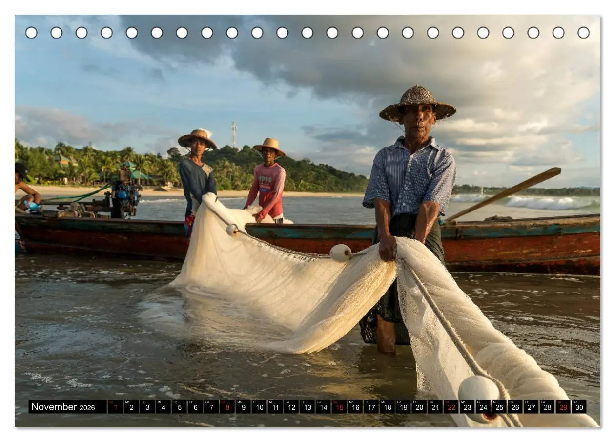 Bild: 9783516122350 | Myanmar - Burma (Tischkalender 2026 DIN A5 quer), CALVENDO...
