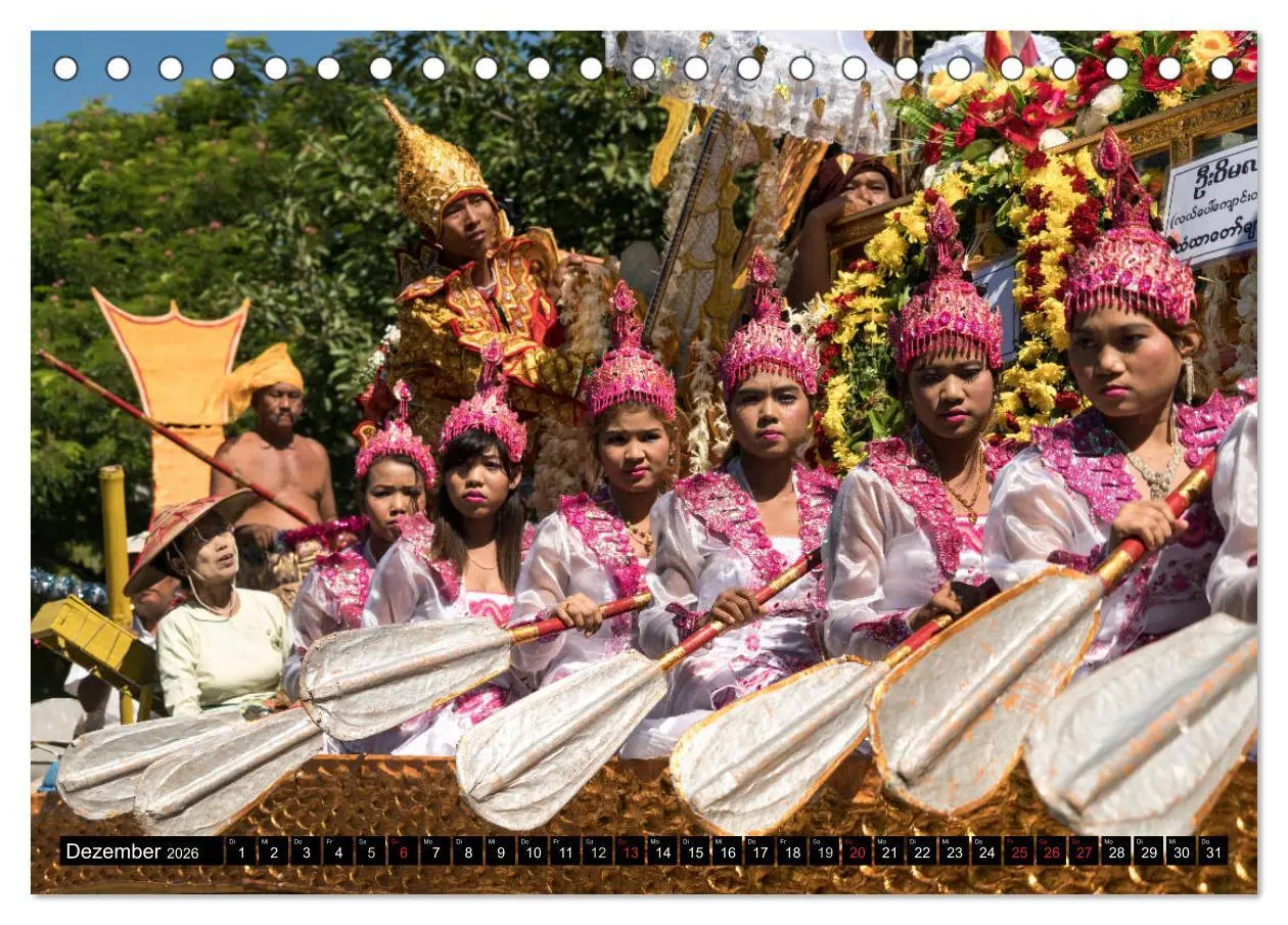 Bild: 9783516122350 | Myanmar - Burma (Tischkalender 2026 DIN A5 quer), CALVENDO...