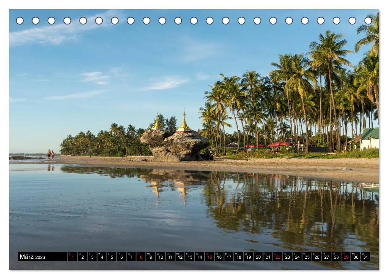 Bild: 9783516122350 | Myanmar - Burma (Tischkalender 2026 DIN A5 quer), CALVENDO...