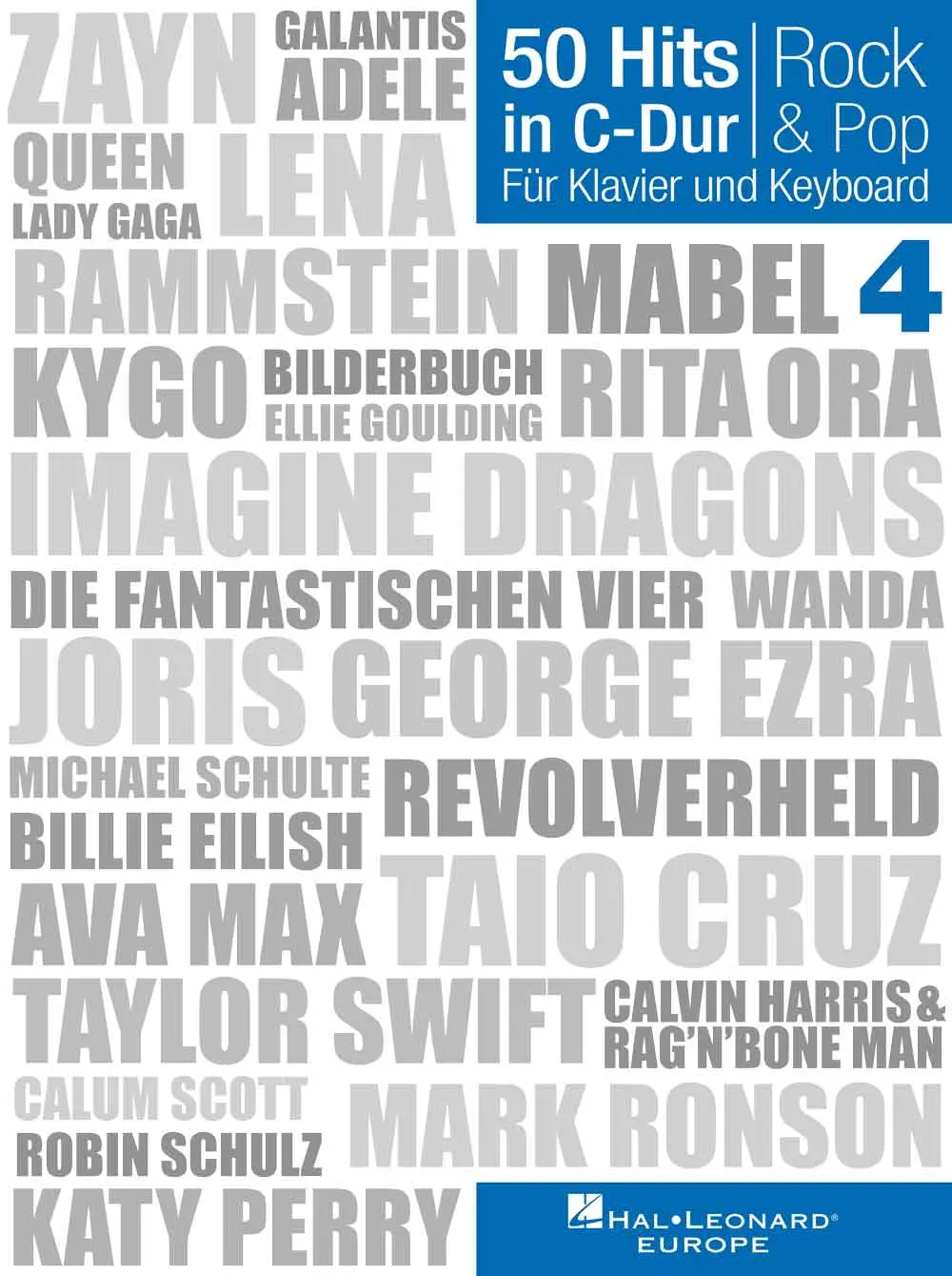Cover: 9783954562350 | 50 Hits in C-Dur: Rock &amp; Pop Band 4 | Buch | 224 S. | Deutsch | 2020