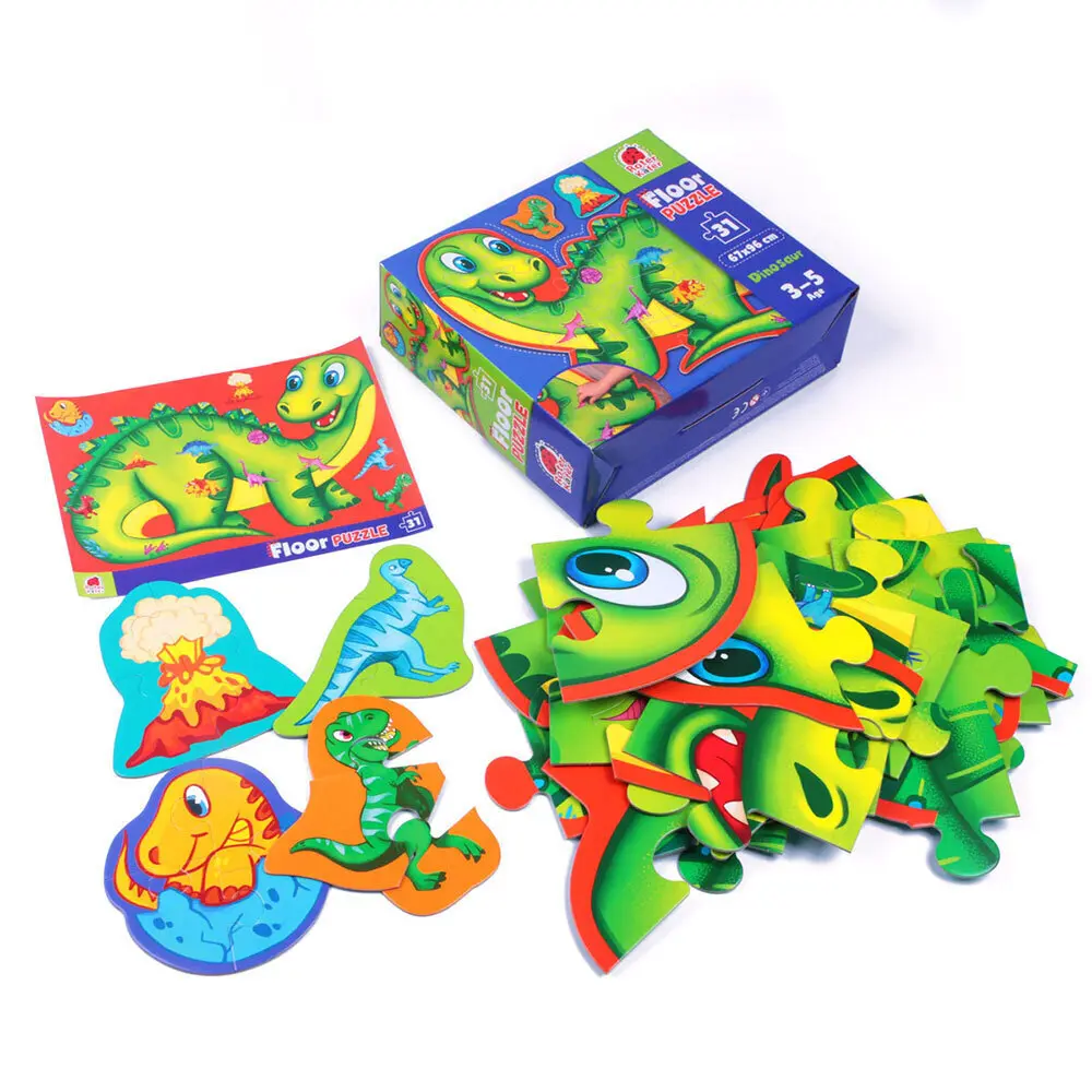 Bild: 5903858962450 | Puzzle Roter Käfer Bodenpuzzle Dinosaurier RK7010-01 | PL RU BY | 2025