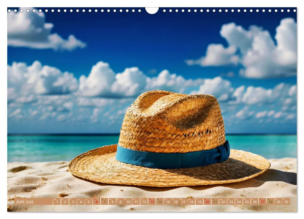 Bild: 9783457402450 | Sehnsucht Strandparadies (Wandkalender 2026 DIN A3 quer), CALVENDO...