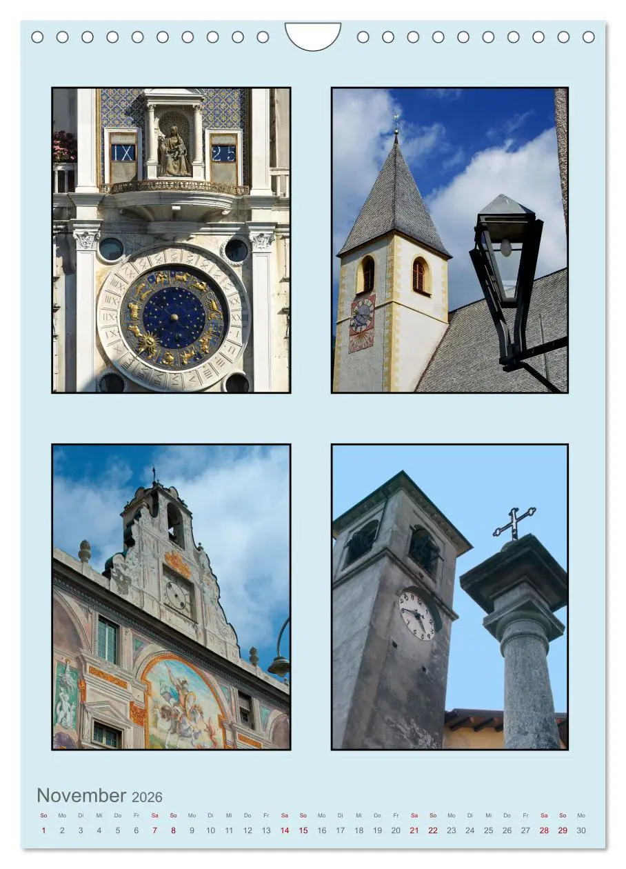 Bild: 9783516352450 | Uhr-Zeiten (Wandkalender 2026 DIN A4 hoch), CALVENDO Monatskalender