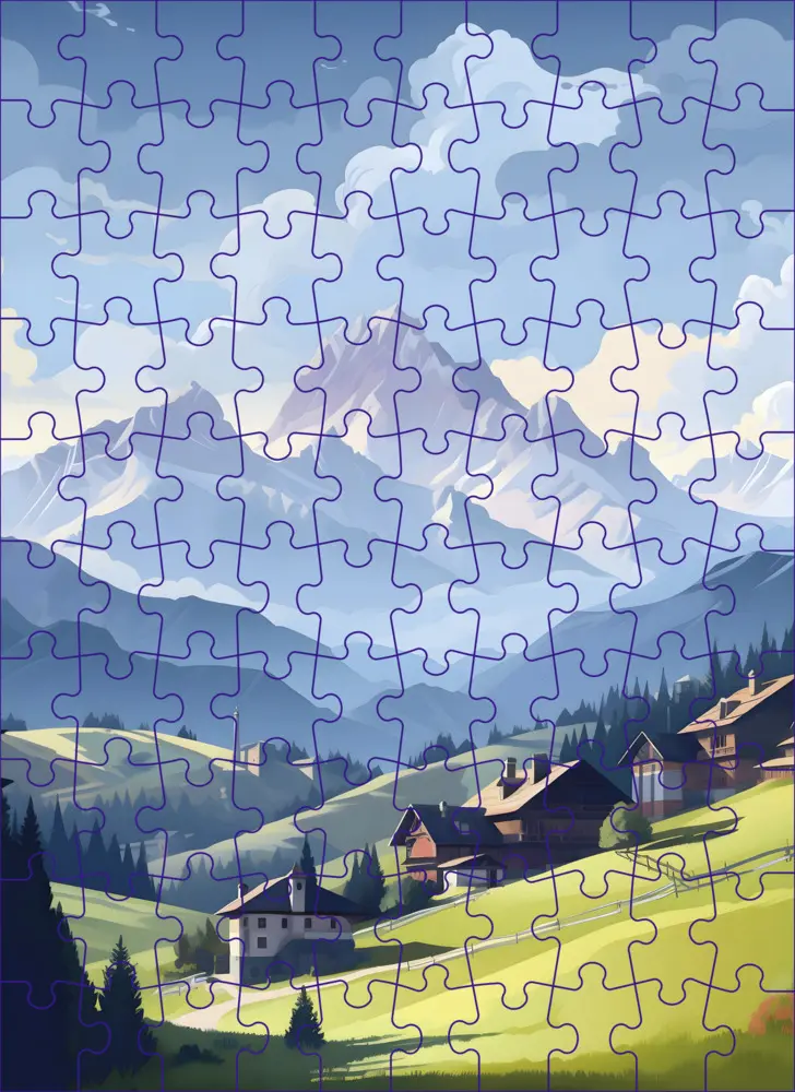 Bild: 4036442012550 | Servus! Kleine Puzzle-Grüße aus den Bergen | Groh Verlag | Spiel