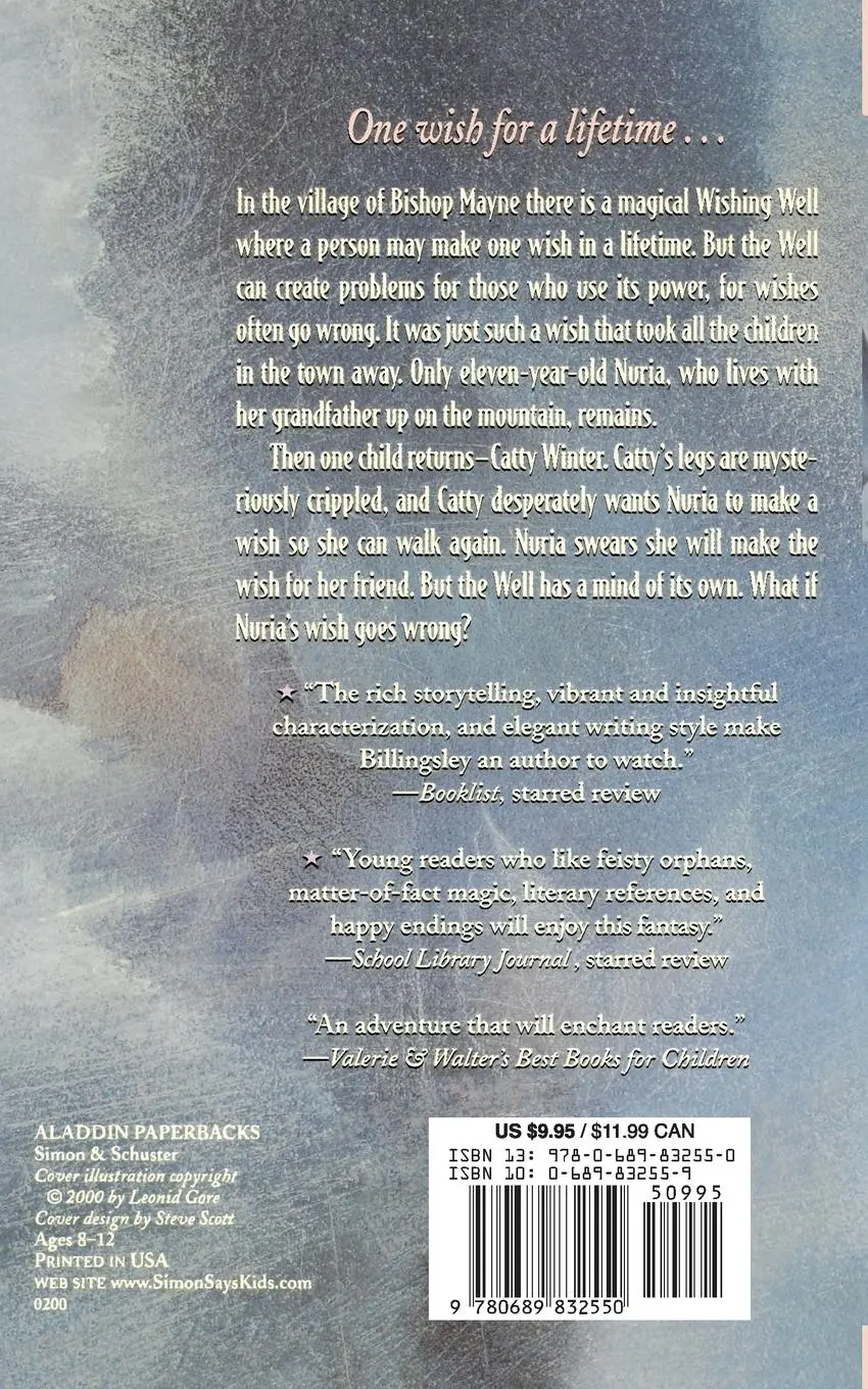Rückseite: 9780689832550 | Well Wished | Franny Billingsley | Taschenbuch | Englisch | 2000