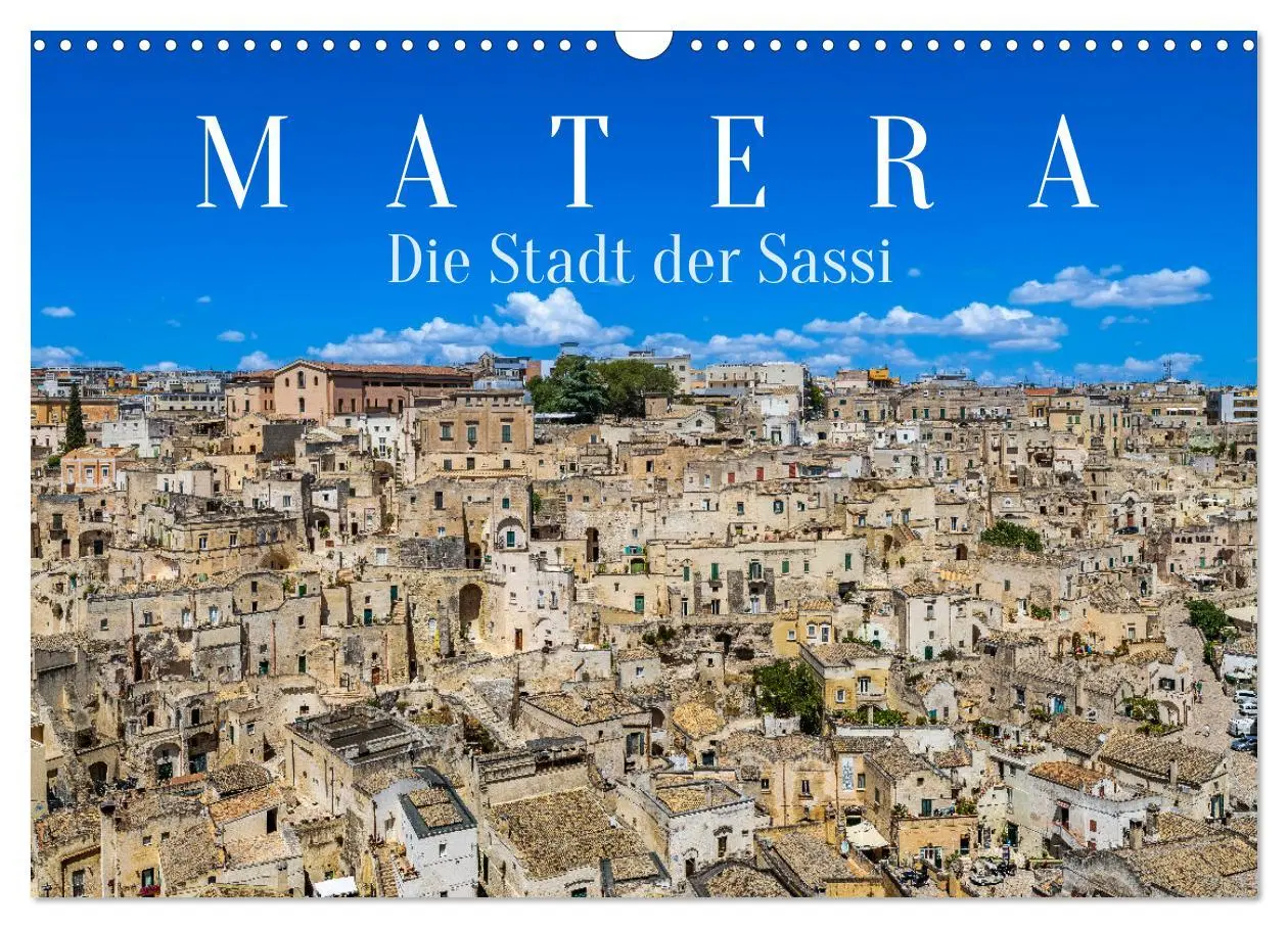 Cover: 9783457562550 | Matera - Die Stadt der Sassi (Wandkalender 2026 DIN A3 quer),...