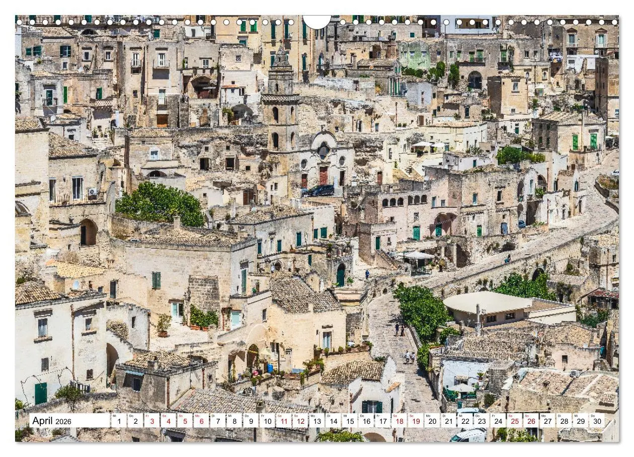 Bild: 9783457562550 | Matera - Die Stadt der Sassi (Wandkalender 2026 DIN A3 quer),...