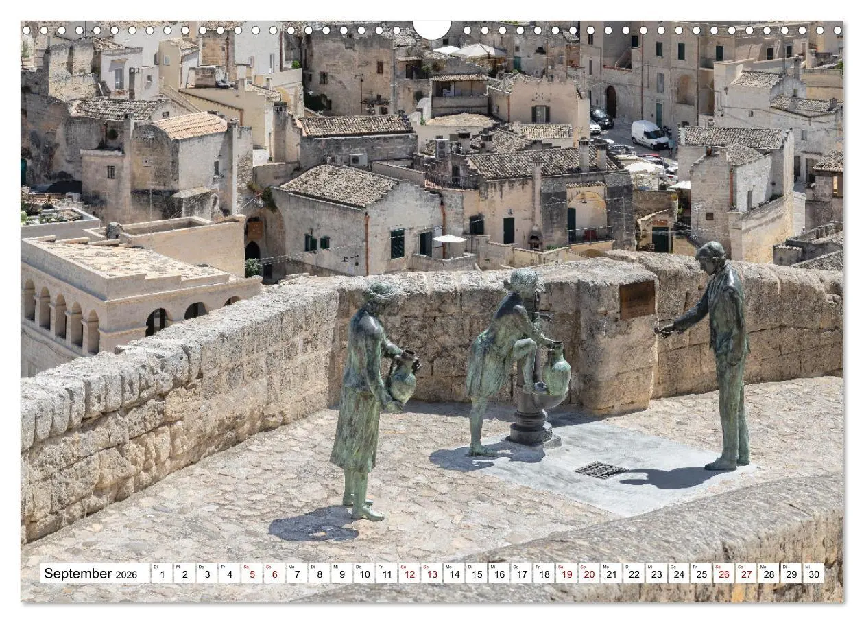 Bild: 9783457562550 | Matera - Die Stadt der Sassi (Wandkalender 2026 DIN A3 quer),...