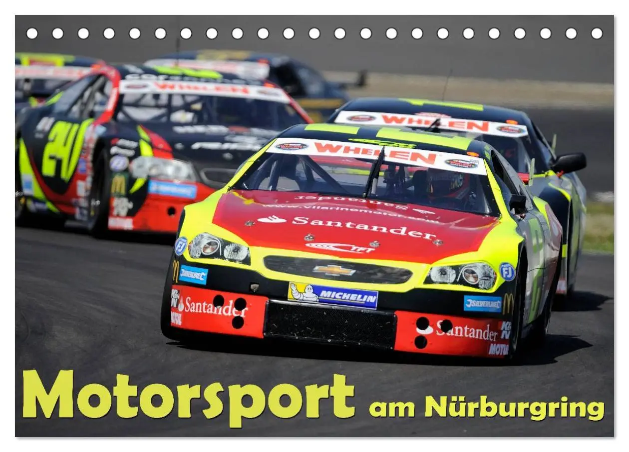 Cover: 9783516032550 | Motorsport am Nürburgring (Tischkalender 2026 DIN A5 quer),...