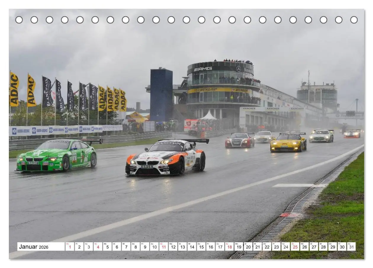 Bild: 9783516032550 | Motorsport am Nürburgring (Tischkalender 2026 DIN A5 quer),...