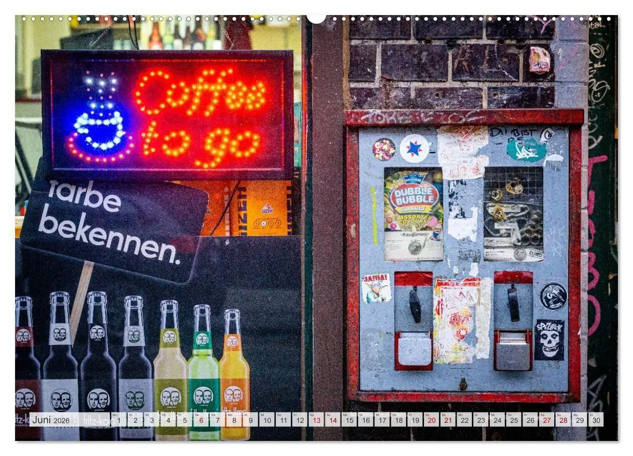 Bild: 9783516722550 | Buntes Hamburg (hochwertiger Premium Wandkalender 2026 DIN A2...