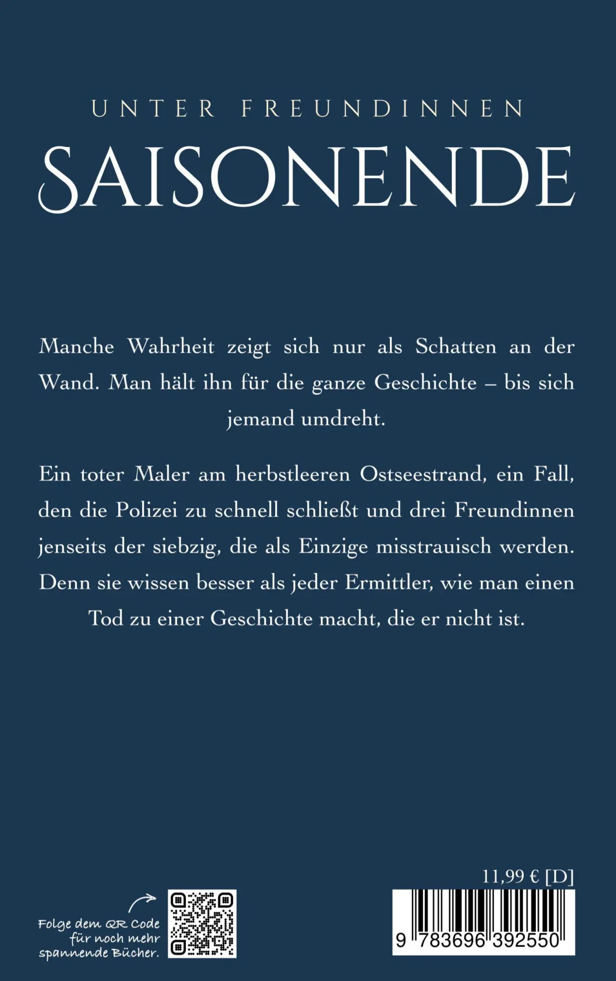 Rückseite: 9783696392550 | Saisonende | Unter Freundinnen (Band 1) | Marcel Richtsteiger | Buch