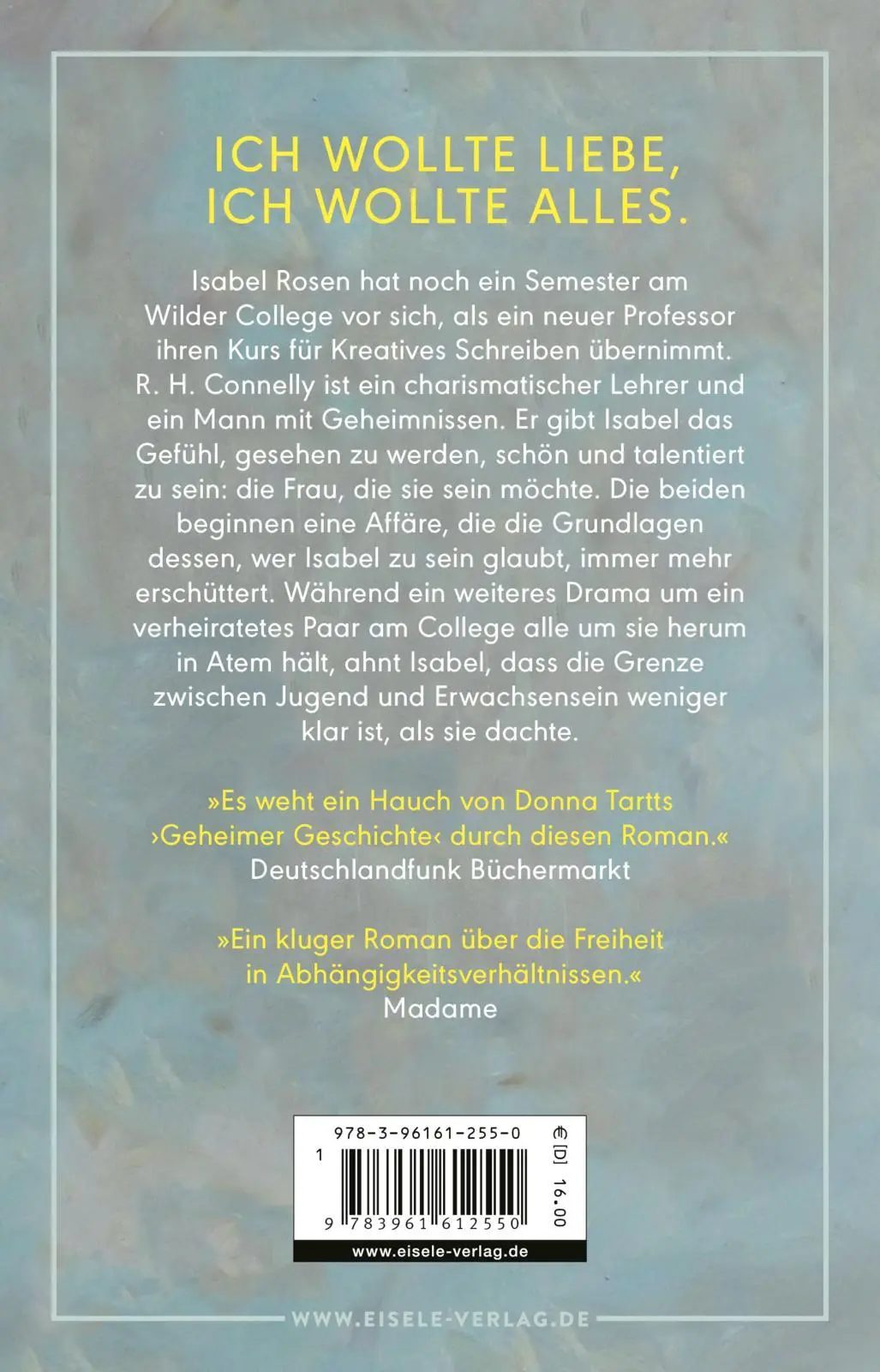 Rückseite: 9783961612550 | Mein letztes Jahr der Unschuld | Daisy Alpert Florin | Taschenbuch