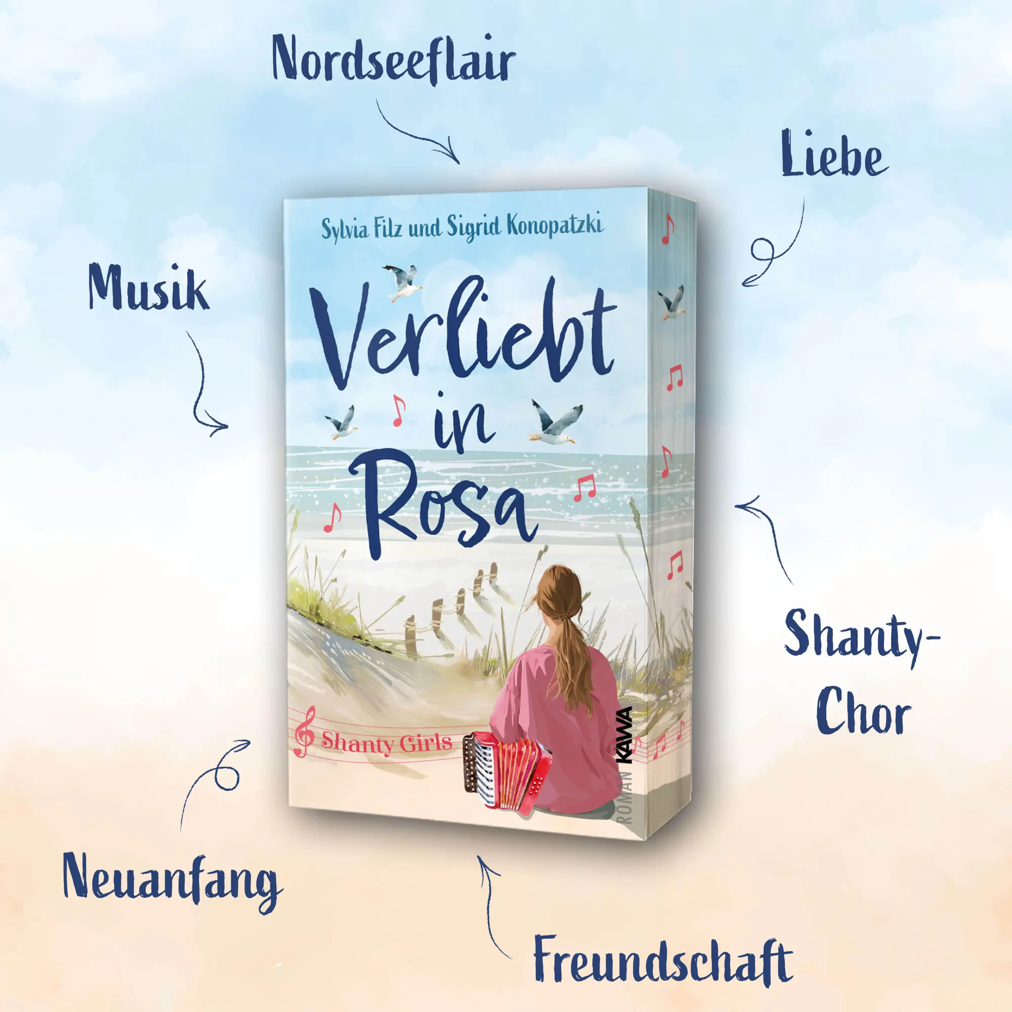 Bild: 9783986602550 | Verliebt in Rosa | Filz Sylvia (u. a.) | Taschenbuch | 259 S. | 2026