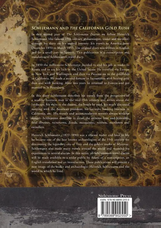 Rückseite: 9789088902550 | Schliemann and the California Gold Rush | Christo Thanos (u. a.)