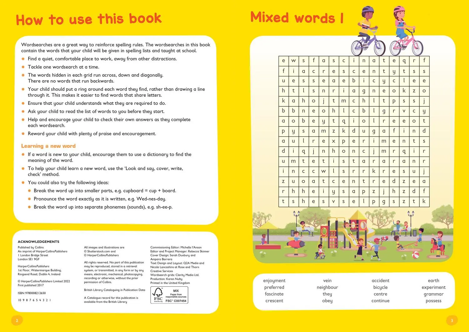 Bild: 9780008212650 | Spelling Word Searches: Ages 7-9 | Collins Uk | Taschenbuch | Englisch