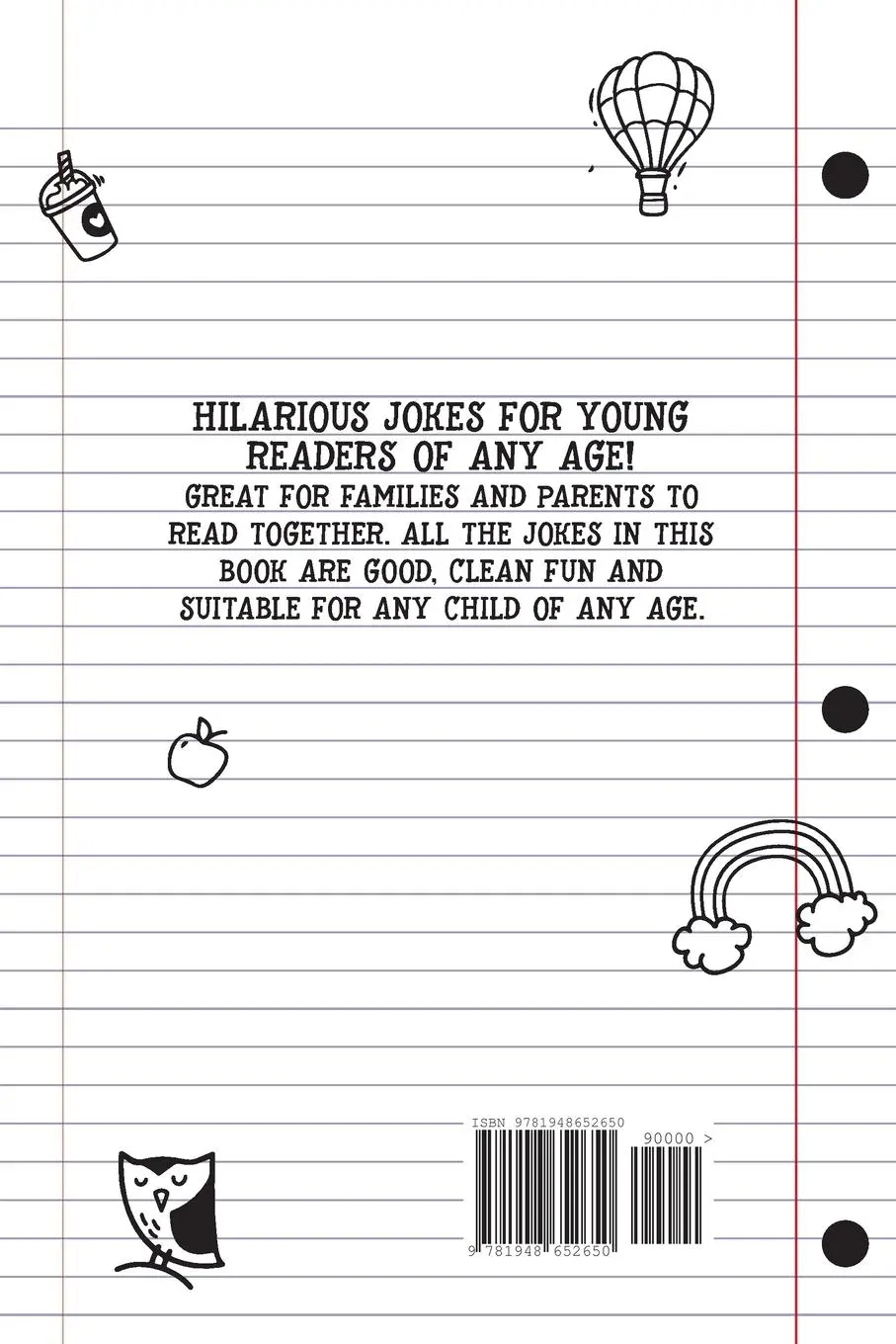 Rückseite: 9781948652650 | Jokes for Kids | Rob Stevens | Taschenbuch | Kartoniert / Broschiert