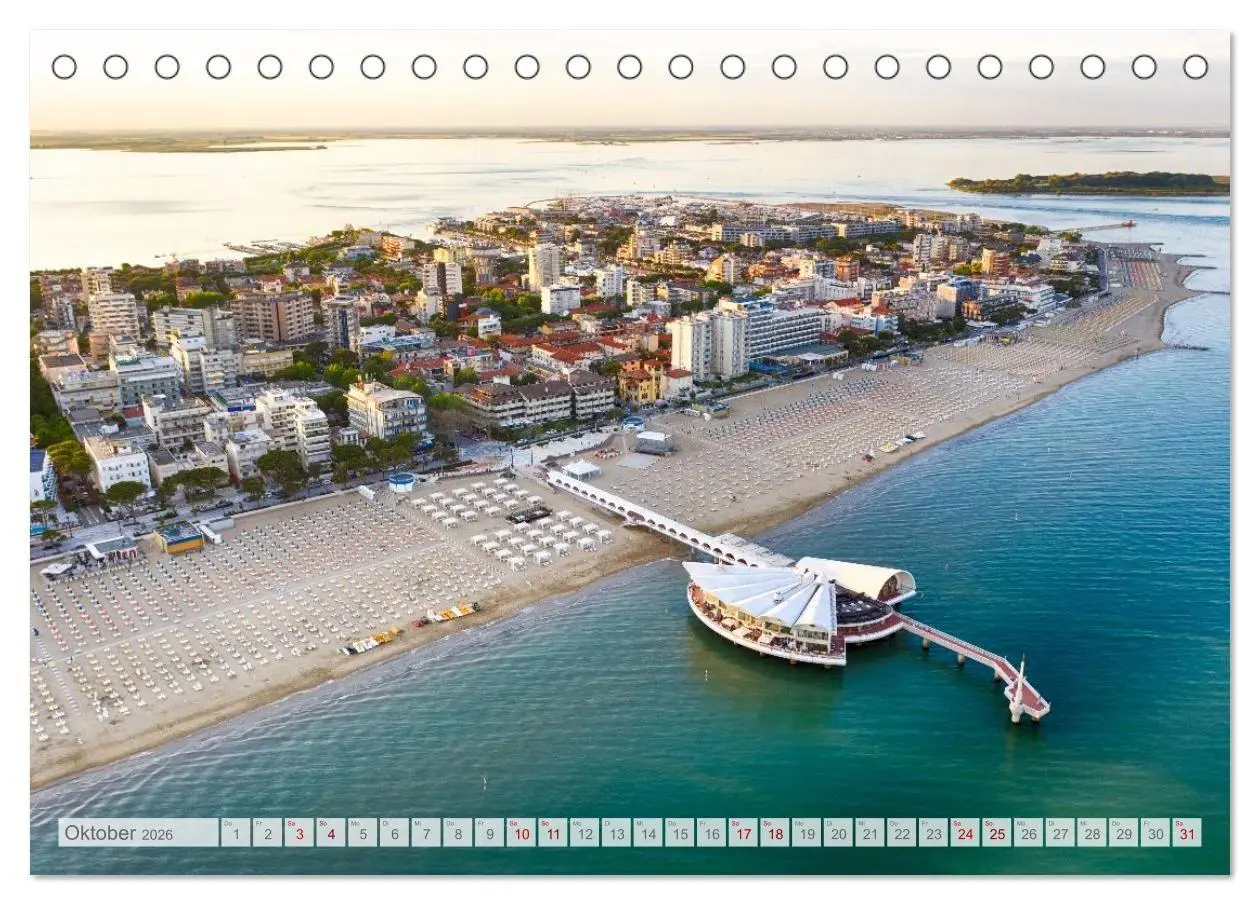 Bild: 9783516712650 | Lignano in Italien. Sommer Strand und Meer (Tischkalender 2026 DIN...