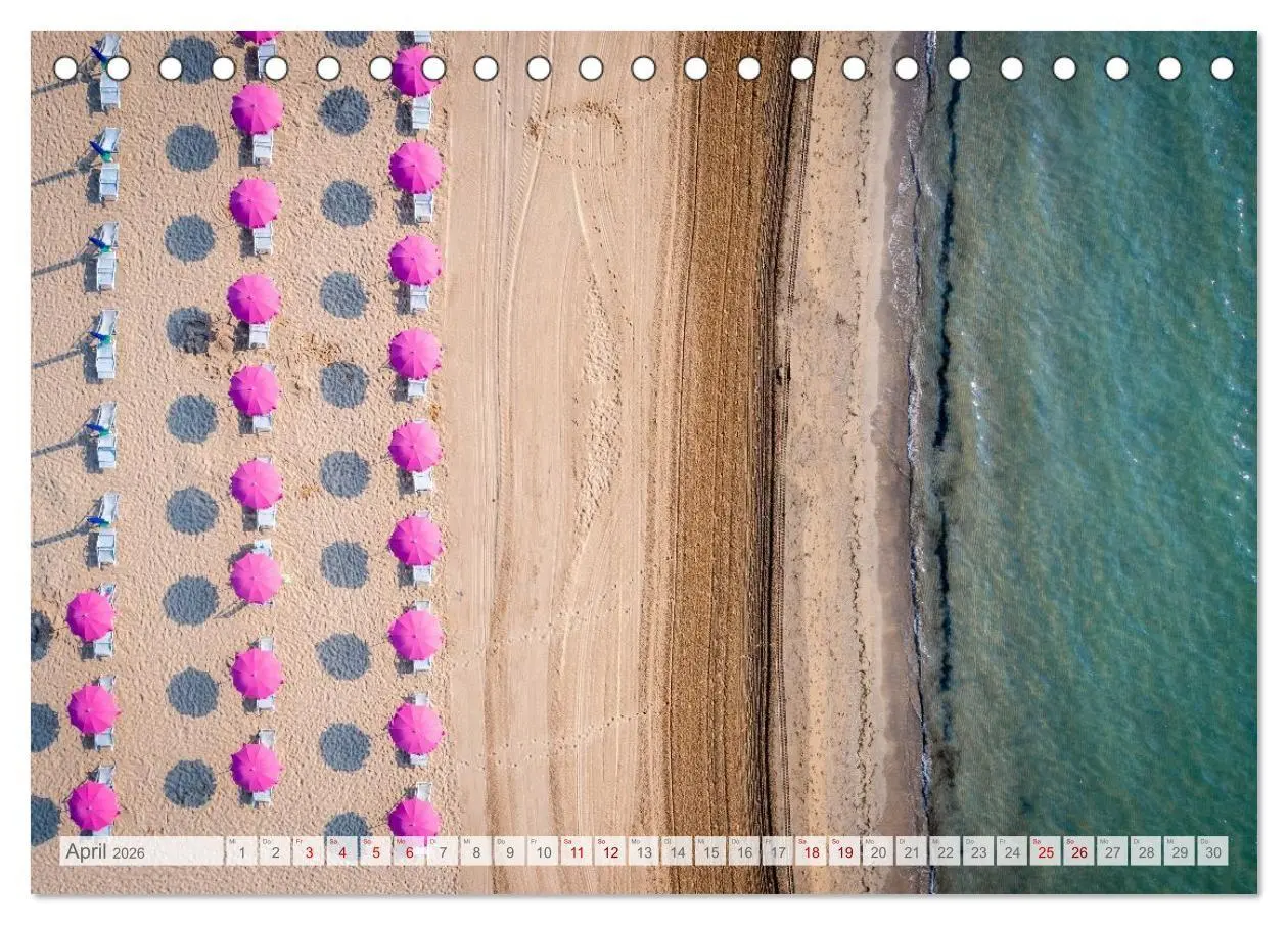 Bild: 9783516712650 | Lignano in Italien. Sommer Strand und Meer (Tischkalender 2026 DIN...