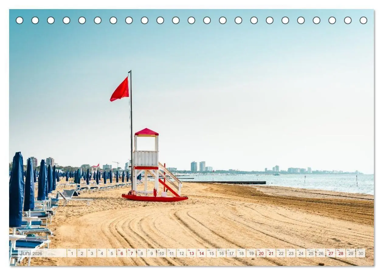 Bild: 9783516712650 | Lignano in Italien. Sommer Strand und Meer (Tischkalender 2026 DIN...