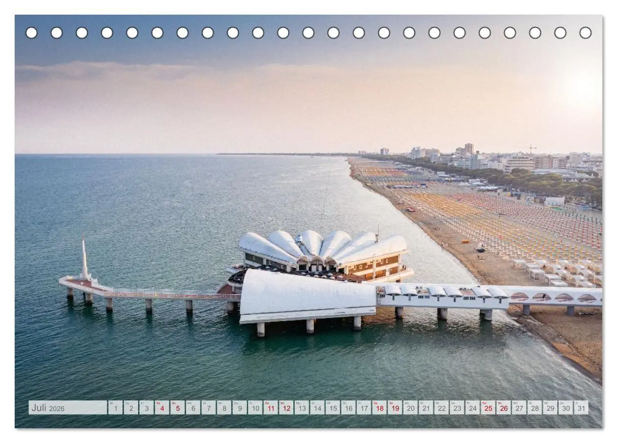 Bild: 9783516712650 | Lignano in Italien. Sommer Strand und Meer (Tischkalender 2026 DIN...