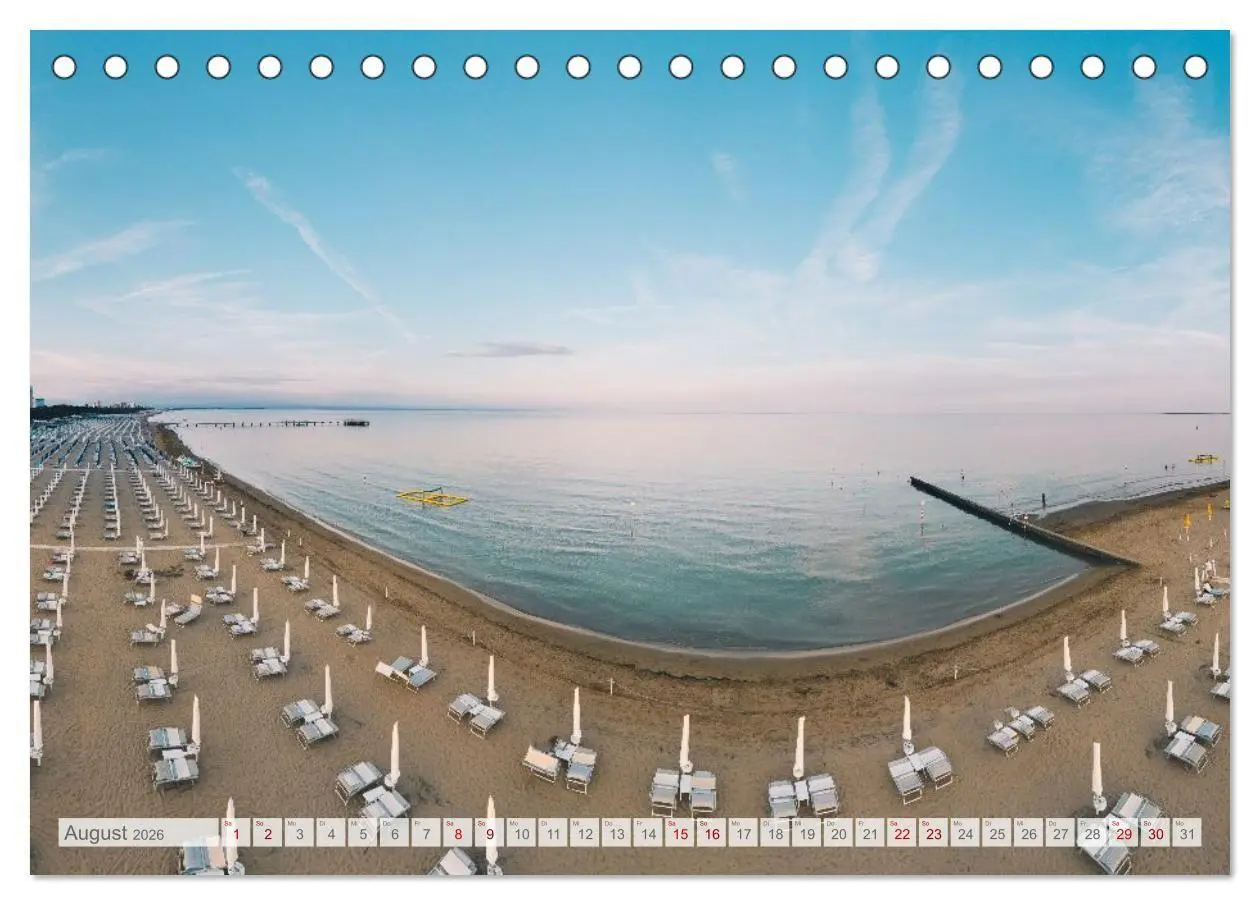 Bild: 9783516712650 | Lignano in Italien. Sommer Strand und Meer (Tischkalender 2026 DIN...