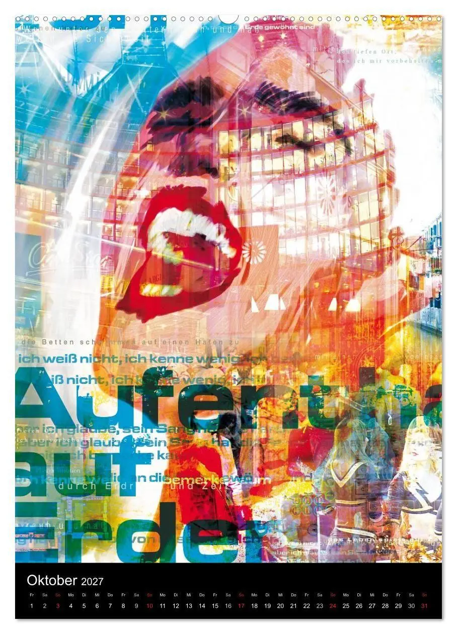 Bild: 9783594242650 | reflections (Wandkalender 2027 DIN A2 hoch), CALVENDO Monatskalender