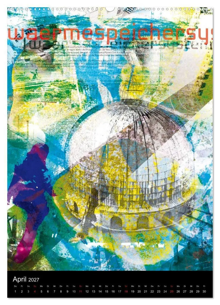 Bild: 9783594242650 | reflections (Wandkalender 2027 DIN A2 hoch), CALVENDO Monatskalender