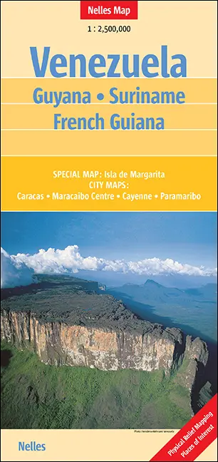 Cover: 9783865742650 | Venezuela - Guyana - Suriname - French Guiana | Günter Nelles | 2011
