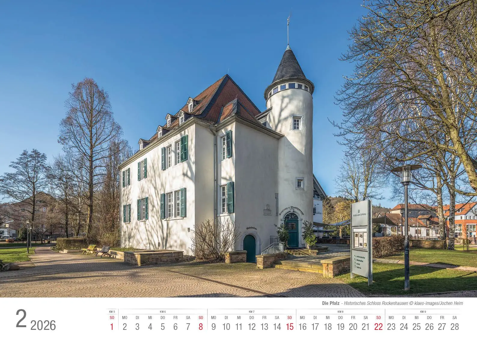 Bild: 9783965352650 | Die Pfalz 2026 Bildkalender A3 Spiralbindung | Holger Klaes | Kalender