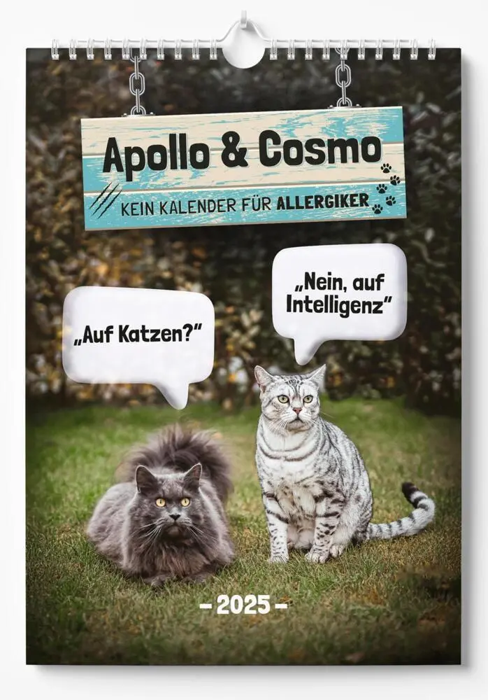 Cover: 9783989352650 | Apollo &amp; Cosmo - Kein Kalender für Allergiker | Tatjana Deglau | 14 S.