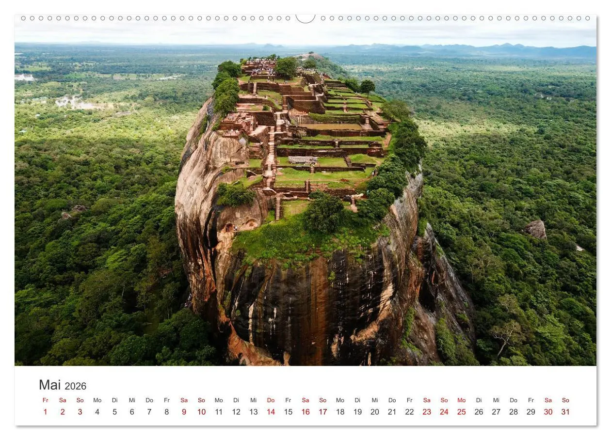 Bild: 9783457612750 | Sri Lanka - Eine einzigartige Trauminsel. (Wandkalender 2026 DIN A2...