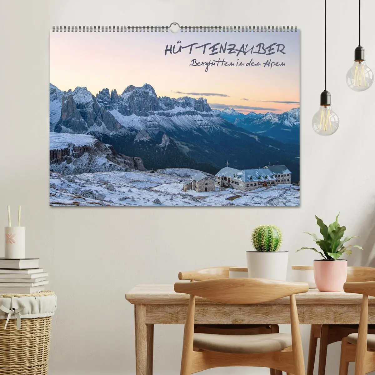 Bild: 9783457922750 | Hüttenzauber: Berghütten in den Alpen (Wandkalender 2026 DIN A2...